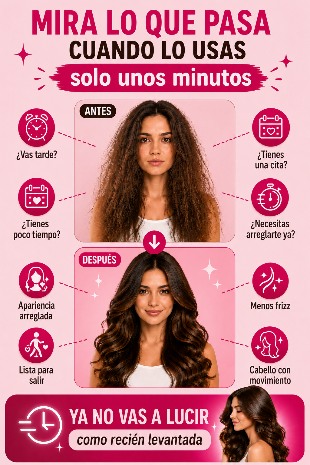Cepillo Para Cabello 5 en 1