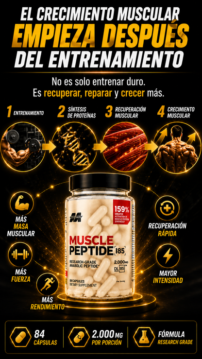 Muscle Peptide 185 OFERTA DE LANZAMIENTO🔥