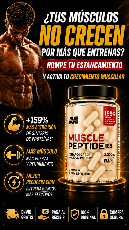 Muscle Peptide 185 OFERTA DE LANZAMIENTO🔥