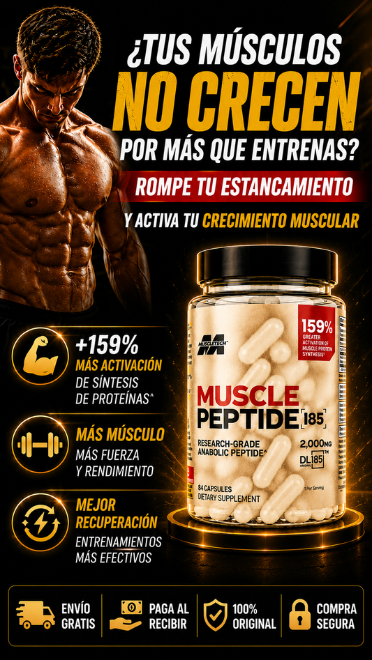 Muscle Peptide 185 OFERTA DE LANZAMIENTO🔥