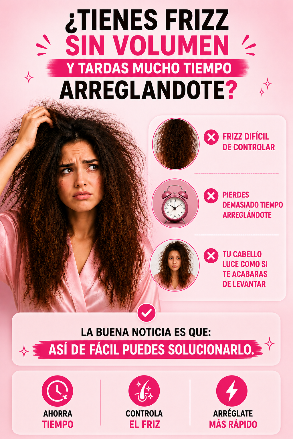 Cepillo Para Cabello 5 en 1